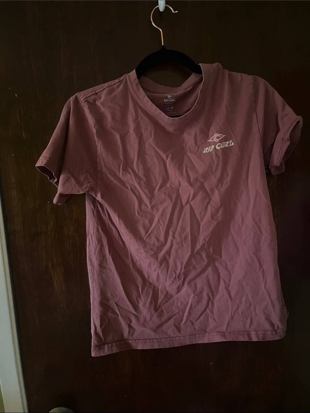 Rip Curl Men's Dusty Mauve Crew Neck Tee